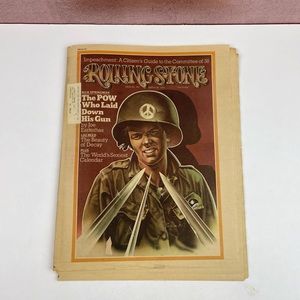 Vintage Rolling Stone Magazine The POW Who Laid Down Vietnam March 28, 1974